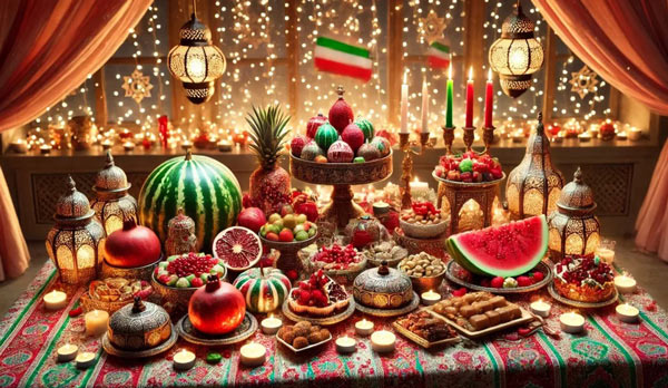 تاریخچه آجیل یلدا